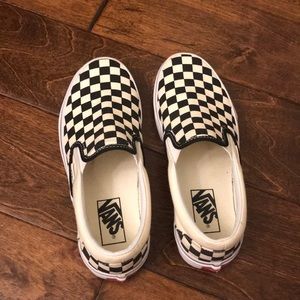off-white checkered vans